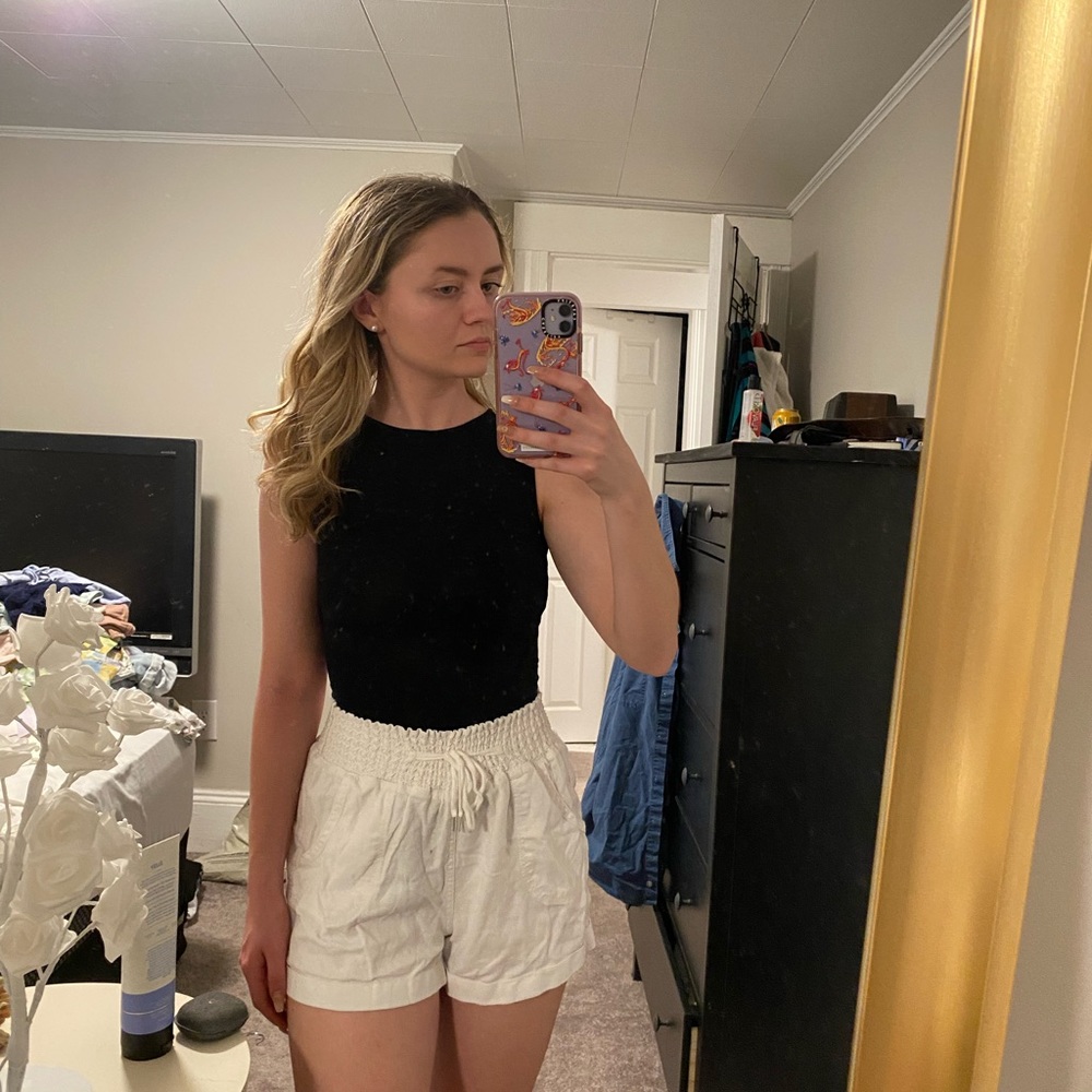 US 2, Pretty Little Thing Black Bodysuit